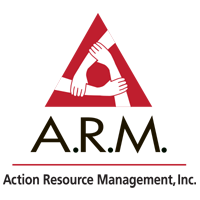 Image shows logo for A.R.M. Action Resource Management, Inc.