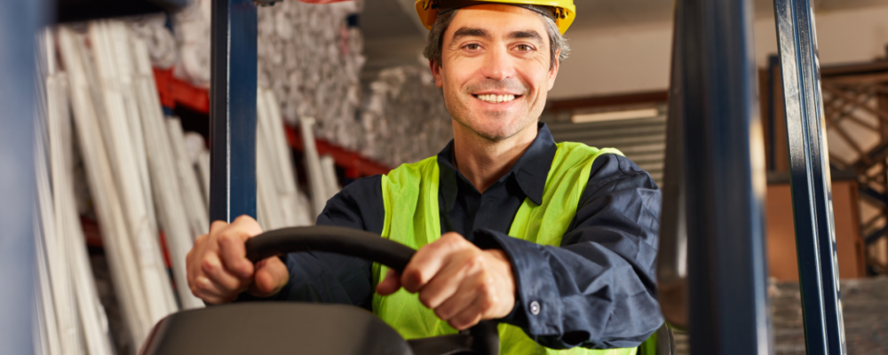 Sit-down forklift operator in Perris, CA, Riverside County