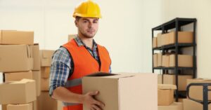 Dock Worker, Warehouse Worker, Lumper at work